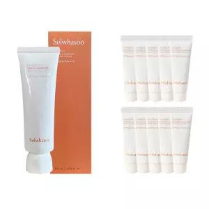 설화수 NEW 상백 톤업 선크림 50ml + 상백 톤업 선크림 10mlx10개