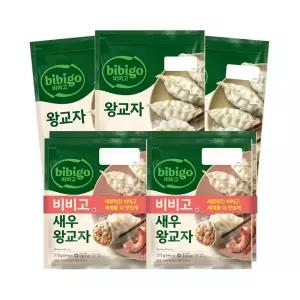 CJ제일제당 비비고 왕교자 1.05kg x3개 + 새우왕교자 315g x4개