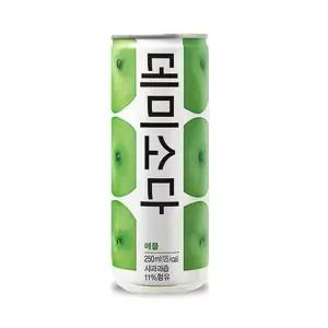 [하프클럽/알티피아]음료수(데미소다) 애플 250ml (1box30ea)