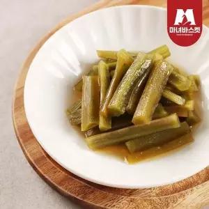 [마녀바스켓]오독오독 궁채 장아찌 1kg x 2개