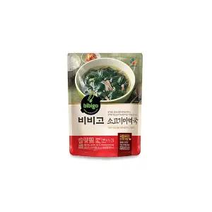 비비고 소고기미역국 500g x 6개