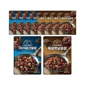 차오차이 130 직화간짜장 180g, 5개 + 특제짜장 180g, 5개