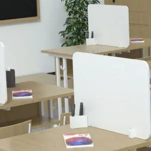 책상 파티션 사무실 테이블 칸막이 책상 가림막 독서실 스탠드 이동식 식탁 공간