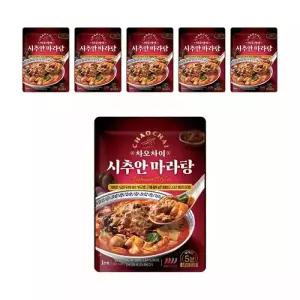 폰타나 차오차이 시추안마라탕 500g, 6개