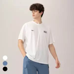 에버라스트 스트라이프 반팔 티셔츠 냉감 반팔티