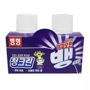 [핫트랙스]변기 세정제 탈취 2p 화장실 변기 청소 클리너 병형 변기청소클리너 락스(WFLP7ST)