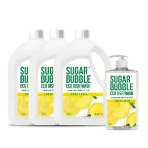[슈가버블] 주방세제 940ml + 리필 2.5L 3통_25207100
