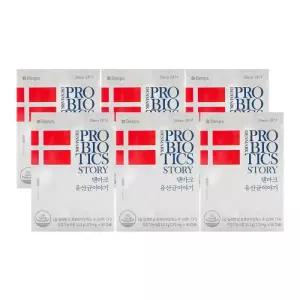 덴프스 덴마크 유산균 이야기 170mg 60캡슐 6개 프로바이오틱스