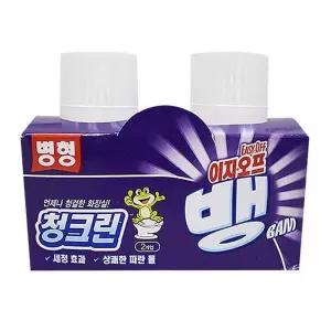[핫트랙스]청소 변기 탈취 세정제 화장실 2p 병형 클리너(WFLR97Z)