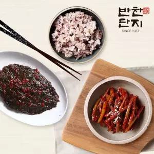 반찬단지 마늘쫑무침 1kg + 깻잎무침 1kg