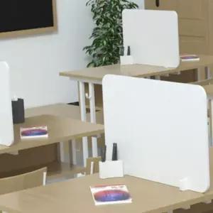 책상 가림막 책상위 파티션 식당 사무실 도서관 학교 식탁 이동식 독서실 테이블 칸막이
