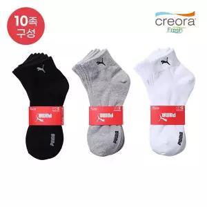 푸마 크레오라 단목양말 10족 세트