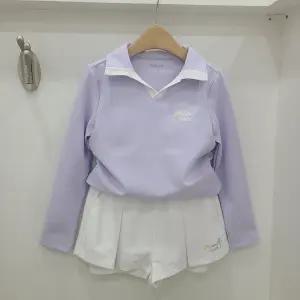 카라 래쉬가드 3.5부 세트 WH/SJZ304FKWH04US