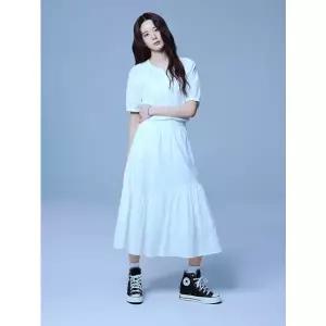 [폴햄] 여성 레이스 미디 스커트 PHG2RR2076