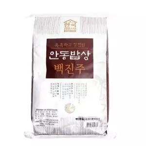 2894716691 참쌀닷컴 촉촉하고 찰진밥 안동밥상 백진주쌀 25년햅쌀 상등급 10kg, 1개