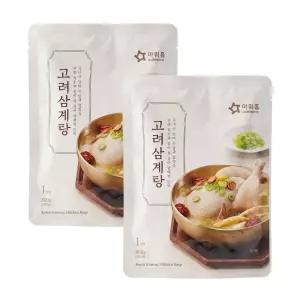 아워홈 고려 삼계탕 800g x4개 백숙
