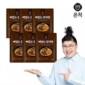 온작 이영자 뼈없는 감자탕 900g 6팩