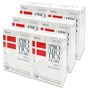 [하프클럽/기타]덴프스 덴마크 유산균 이야기 170mg x 60캡슐 x 6박스 TWL