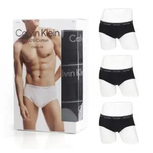 [캘빈클라인 언더웨어]CK 남성 언더웨어 코튼 클래식 브리프 블랙 3장세트 NB3999-001