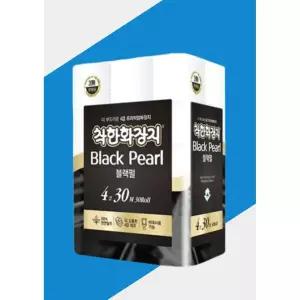 착한화장지 블랙펄 롤화장지 4겹 30m 30롤
