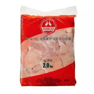 페르디가오 순살닭다리살 치킨스테이크 닭정육 2kg 1개 식사 회식 식사 정식 식사 중식 식사 분식 식사 한