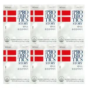 덴프스 덴마크 유산균 이야기 170mg x 60캡슐 6박스 (12개월분)