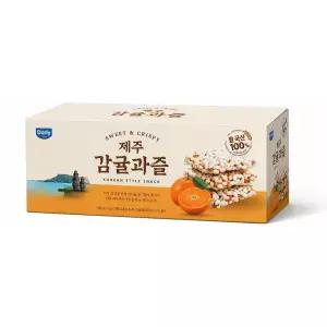 Dorly 제주 감귤과즐 22g X 30봉 전통과자 명절선물 총660g 대용량 개별낱개포장