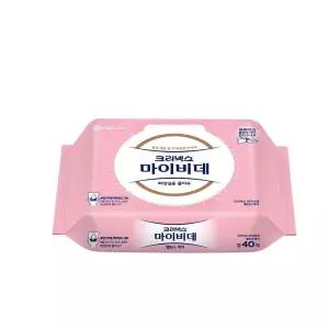 크리넥스 마이비데 밸런스케어 캡형 40매, 9팩