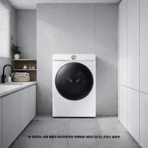 삼성전자 그랑데 세탁기 21 kg 화이트(WF21T6000KW) 트윈스 솔루션