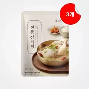 아워홈 전통 삼계탕 800g, 3개