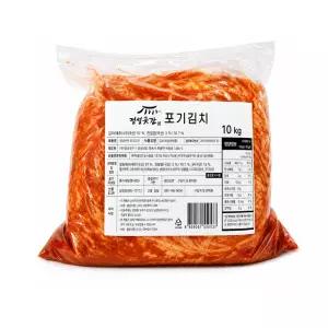 정성곳간 국내산 포기김치 10kg 1개