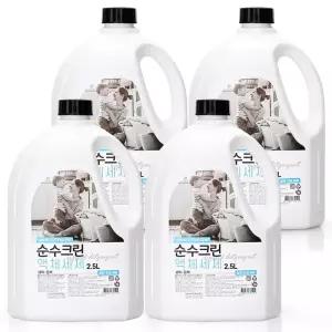 순수크린 액체세제 2.5L X 4개 /액체세탁세제126367