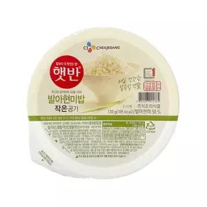 [CJ] 햇반 발아현미밥 작은공기 130g 36개입