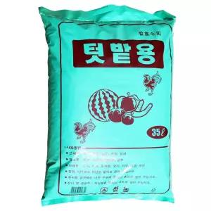 텃밭용 발효수피 35L 퇴비 밑거름 비료 분갈이흙