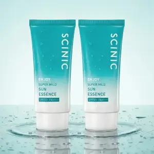 싸이닉 엔조이 슈퍼 마일드 수분 선에센스 50ml / 저자극 선크림 차단제 2개