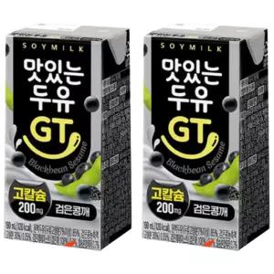 맛있는두유 검은콩깨 남양유업 고칼슘두유 검은콩 검은콩두유 190mlX24팩
