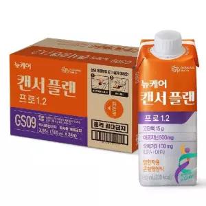 [대상웰라이프]뉴케어 캔서플랜 프로 1.2 (165mlx24팩), 1박스