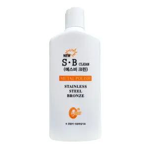 SB크린 금속광택제400g 스텐 금속세척 광택용 금속광택제 스텐세척제 금속세척제
