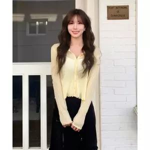 ROEM 올데이 린넨 긴팔 골지가디건 RMCKG25R98 105448