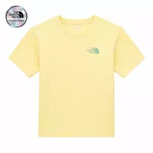 노스페이스 키즈 네이쳐글로우 반팔 라운드 티 NT7UR05ULYE