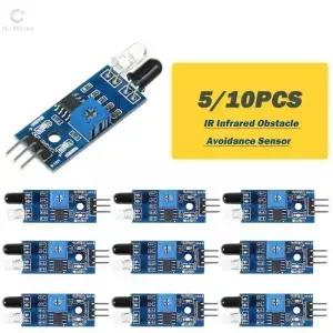XZG IR 적외선 장애물 회피 센서 모듈 Arduino Diy 스마트 자동차 로봇 반사 광전 3PIN 110PCS