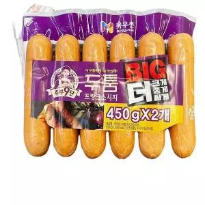 29457799-[목우촌] 주부9단 두툼 프랑크 450g X 2개입 44770ice