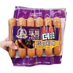 29457869-목우촌 BIG 주부9단 두툼프랑크 450g x 2 x 1개 48233