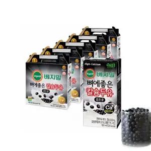 베지밀 뼈에좋은 칼슘 두유 검은콩 190mlx80