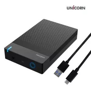 [하프클럽/셀러허브 가전]유니콘 HDD-500V USB3.1 3.5인치 외장하드케이스