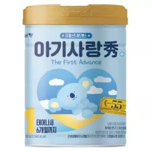 남양유업 아기사랑 수 어드밴스 1단계 800g 6개