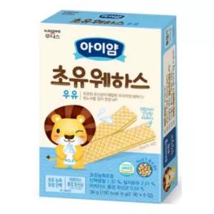 일동후디스 초유 웨하스 우유 36g 5개