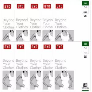 [하프클럽/BYC]BYC40수면여성쪼끼민소매런닝10종BYC1906