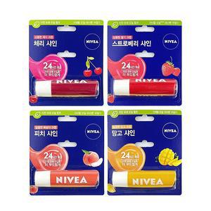 니베아립밤 4종 입술 보습 튼데 갈라짐 과일향 케어 글로스