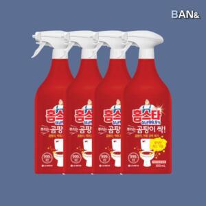 [기타] 홈스타 뿌리는 곰팡이싹 제거제 500ml 4개